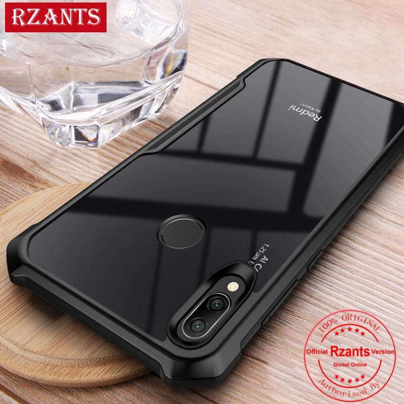 Ốp lưng mỏng màu đen trong suốt chống sốc dành cho điện thoại Xiaomi Redmi Note 7 / Note 8 / Redmi 7 / Redmi 7A