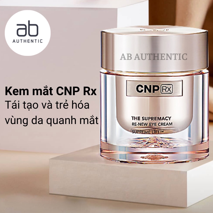 Gói Sample Kem mắt CNP Rx tái tạo The Supremacy Renew Eye Cream - AB Authentic