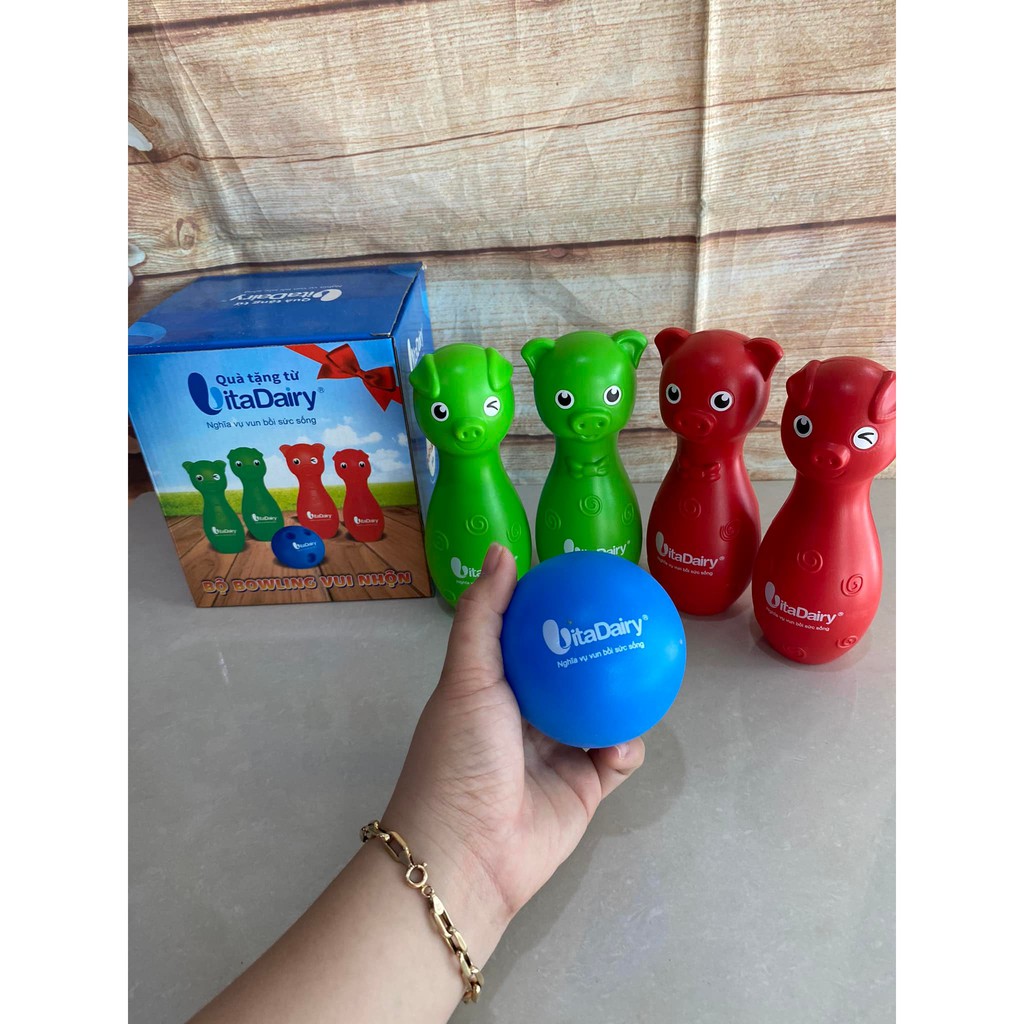 Bộ bowling MINI cho bé hkm Vitadairy