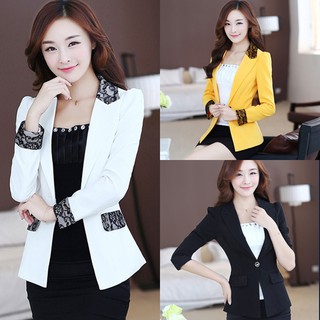 Áo vest nữ phối ren tay dài TV54