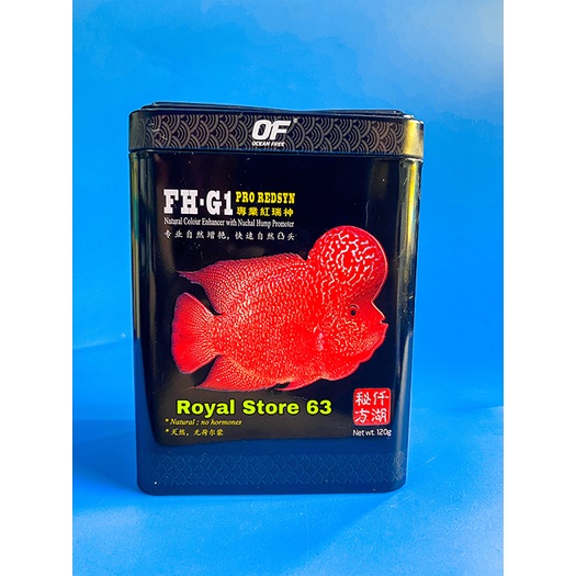 Thức ăn lên đầu cho cá la hán OF FH-G1 Pro Redsyn (120gram)