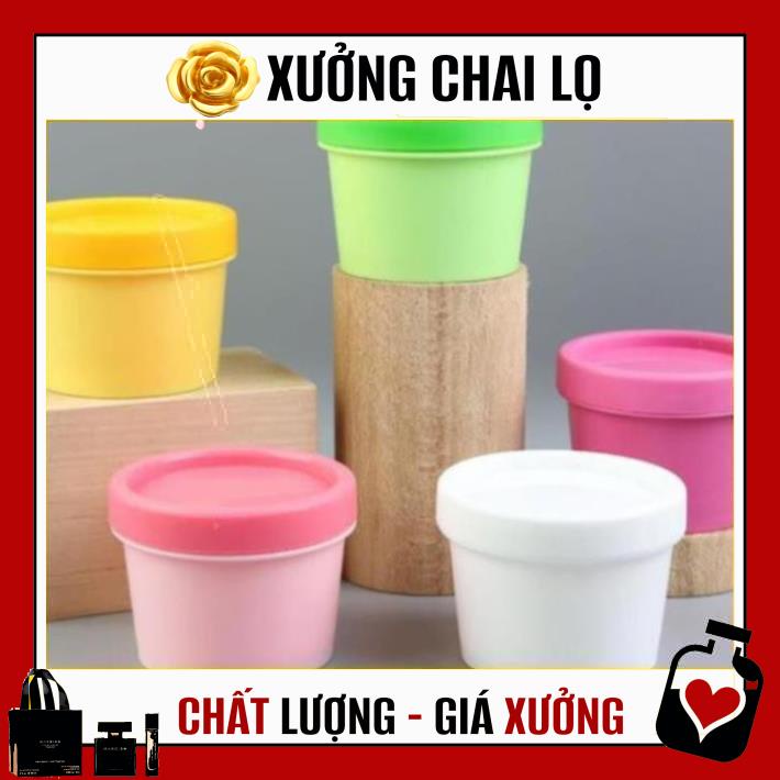Hủ Đựng Kem ❤ TOP GIÁ RẺ ❤ Hũ Ly Thái 50g , Chai lọ Hũ chiết mỹ phẩm , , phụ kiện du lịch