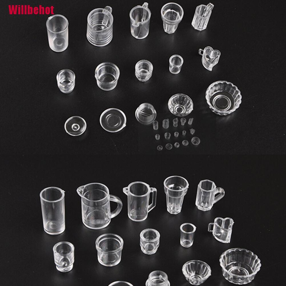 Bộ 15 Cốc mini Trong Suốt Dùng Cho Bàn Ăn