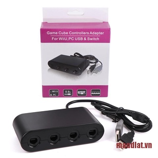 Bộ Điều Hợp Điều Khiển Trò Chơi 4 Cổng Maidlat NGC Cho Wii U PC USB &