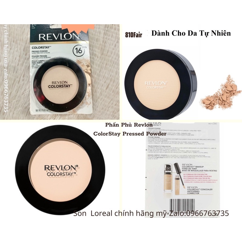 Phấn phủ Revlon Colorstay Pressed Powder 810