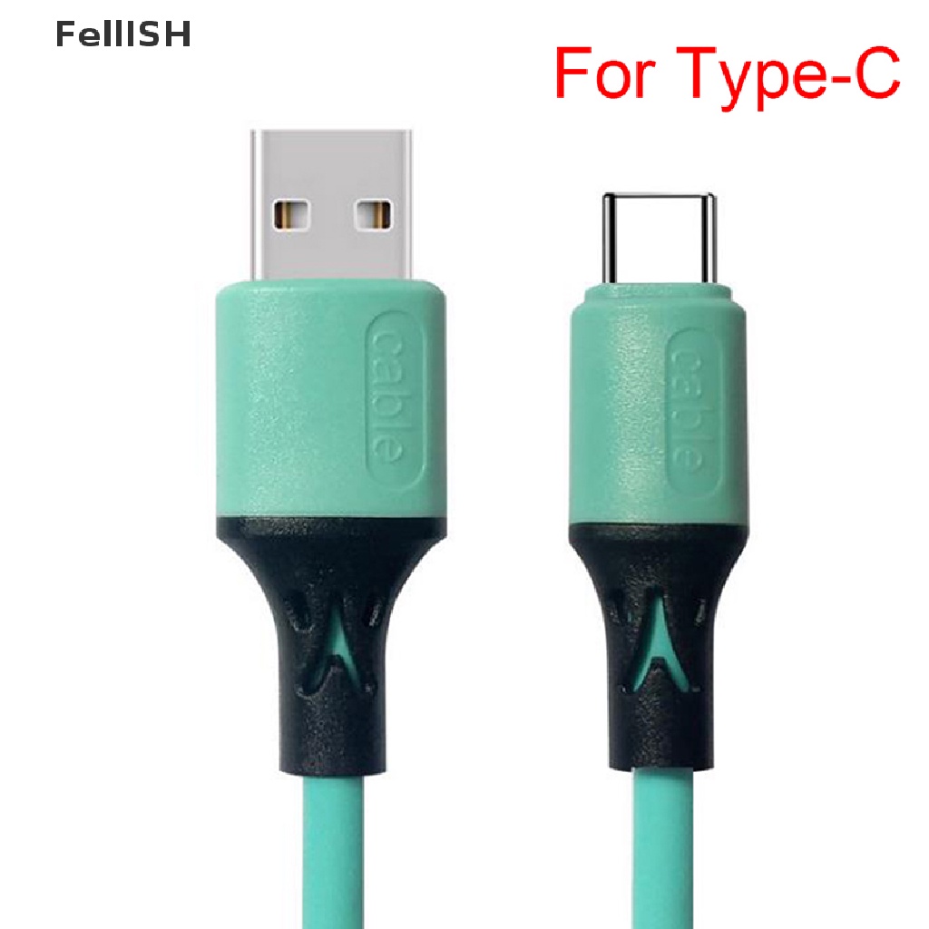 Dây Cáp Sạc Dữ Liệu USB Bằng Silicone 5A 1.2m / 1.8m 439br