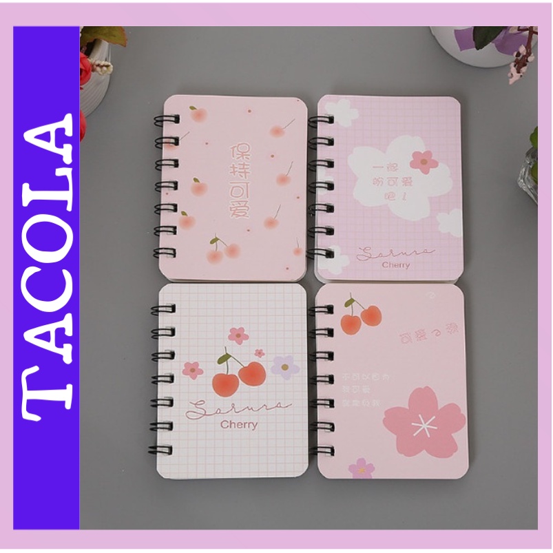 SỔ LÒ XO A7 TACOLA SỔ TAY MINI NHIỀU HÌNH DỄ THƯƠNG ST07