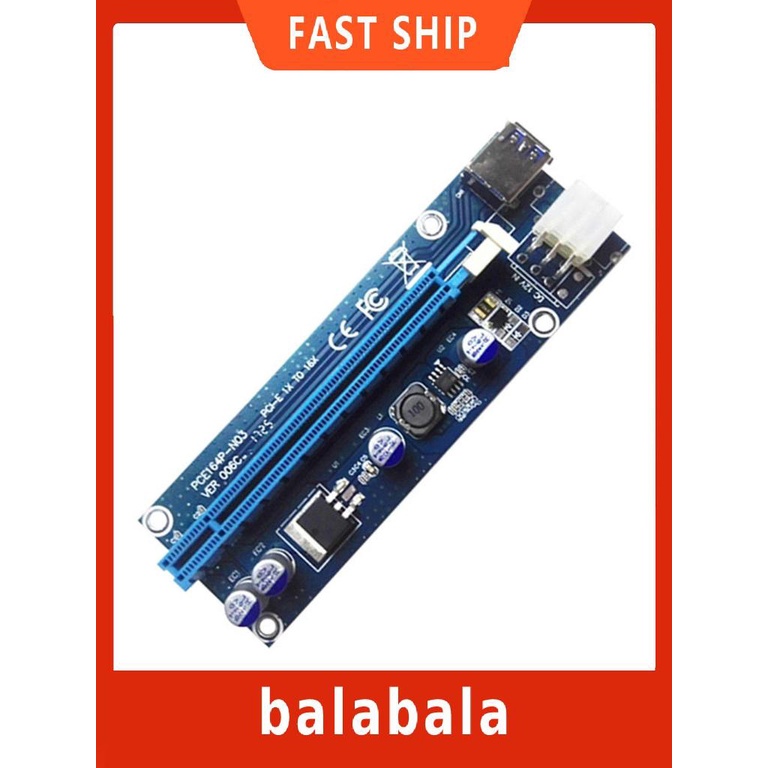 Thẻ chuyển đổi mở rộng PCI-E1X sang 16X chuyên dụng | BigBuy360 - bigbuy360.vn