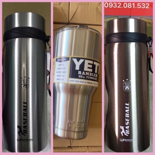 ❣️[FREESHIP] Combo 4b giữ nhiệt inox cao cấp 304 BAOL 1100ml và 1 ly giữ nhiệt YETI 900ml giữ nhiệt tối ưu❣️