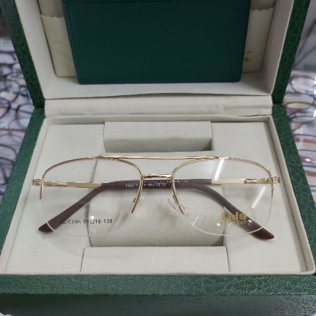 [Hàng chính hãng] Gọng kính LIDO titanium Italy Frame
