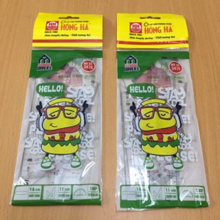 Bộ thước Eke 4 sản phẩm Hồng Hà