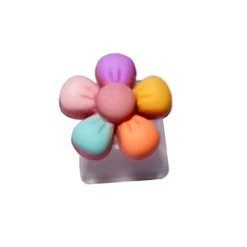 Nút bàn phím cơ OEM Profile R4 hình bánh Hamburger DIY bằng ABS trong suốt | BigBuy360 - bigbuy360.vn