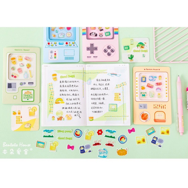 SET 20 STICKER POP UP