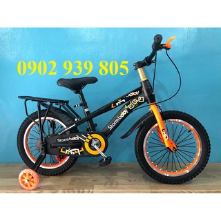 Xe đạp thể thao trẻ em Storm baby 16 inch ( từ 4-7 tuổi) năng động chắc chắn cho bé đạp dạo chơi bền đẹp LH Ngay ạ