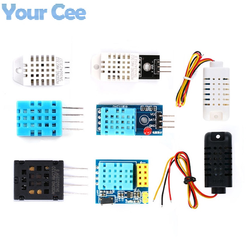 Mô đun cảm biến nhiệt kỹ thuật số DHT11 DHT22 AM2302B AM2301 AM2320 AM2302 HS1101 HR202 cho Arduino