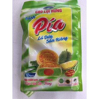Bánh pía lá dứa sầu riêng