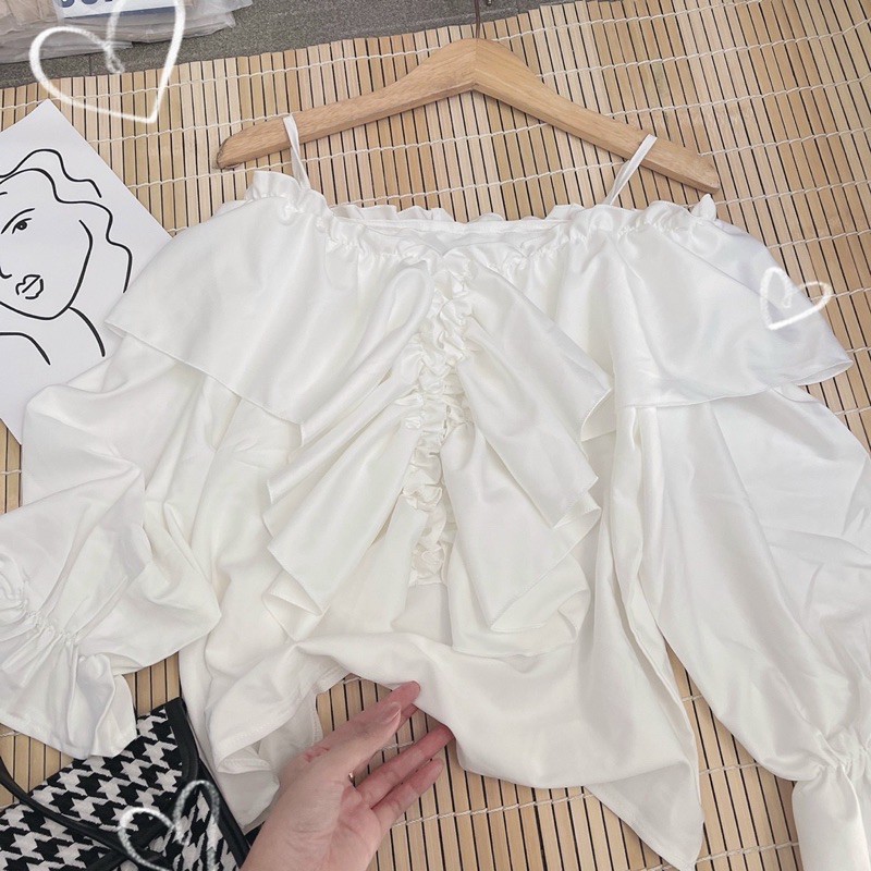 ÁO BỆT VAI BÈO TAY DÀI