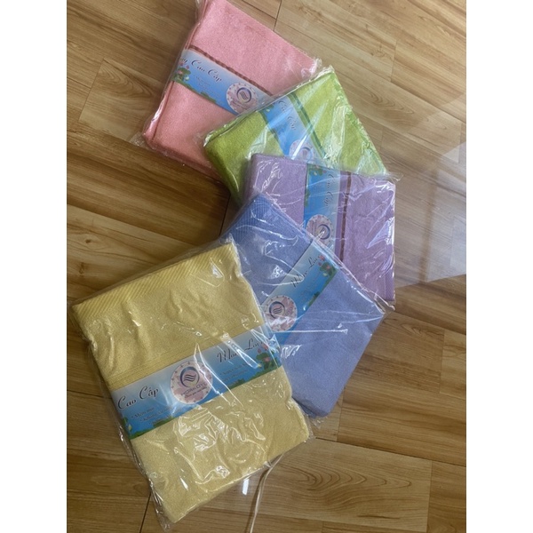Khăn tắm sợi tre cao cấp , kháng khuẩn 50x100 cm
