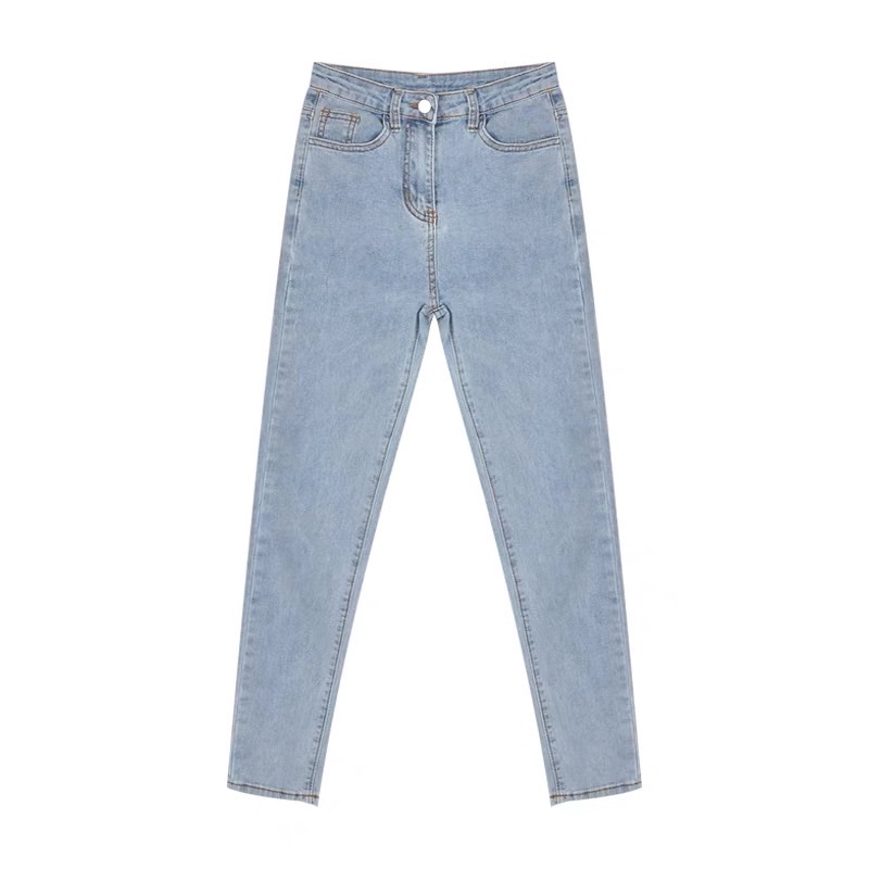 Quần jean dài dáng Skinny 4 màu, chất jean co dãn thoải mái, màu basic cơ bản dễ phối