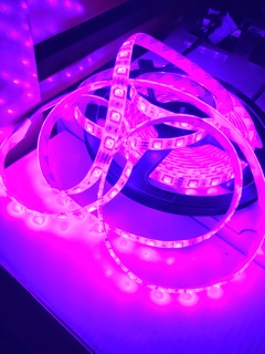 LED CUỘN 7 MÀU 60 mắt/ mét - 5m - ĐIỆN 12V