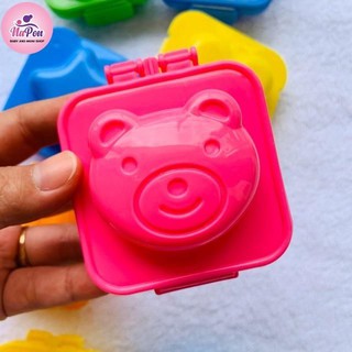 Khuôn ép cơm, khuôn tạo hình cơm, tạo hình trứng ngộ nghĩnh cho bé ăn dặm kiểu Nhật.