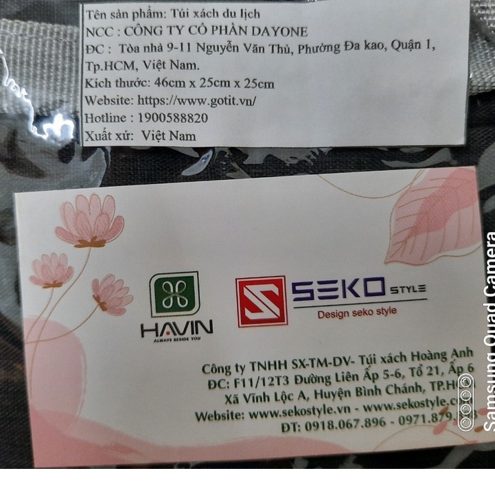 Túi xách du lịch cao cấp