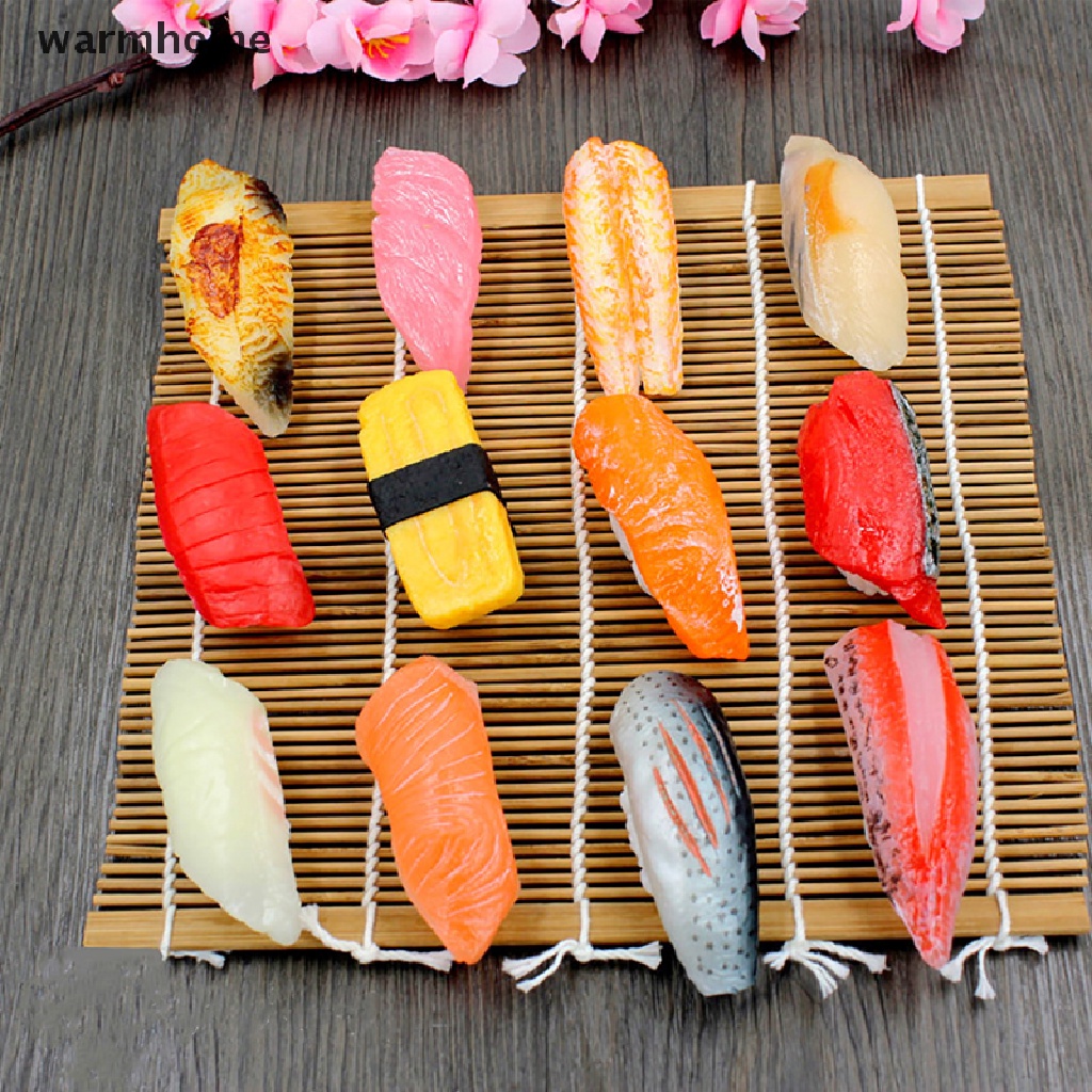 Mô Hình Sushi Tôm Cá Hồi Độc Đáo Dùng Trang Trí