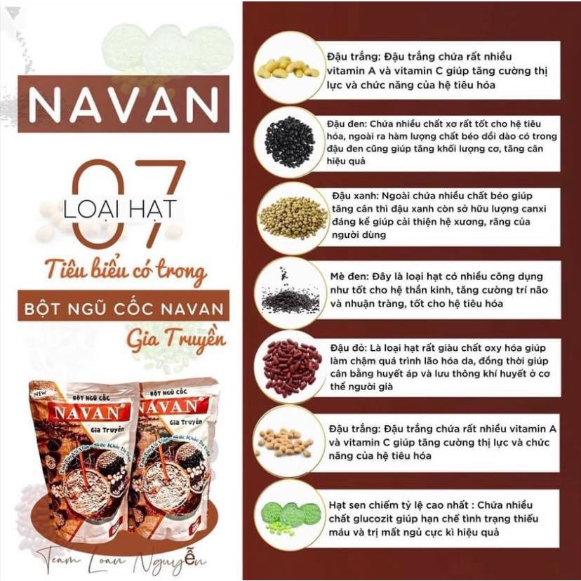 BOT NGU COC NAVAN 800G