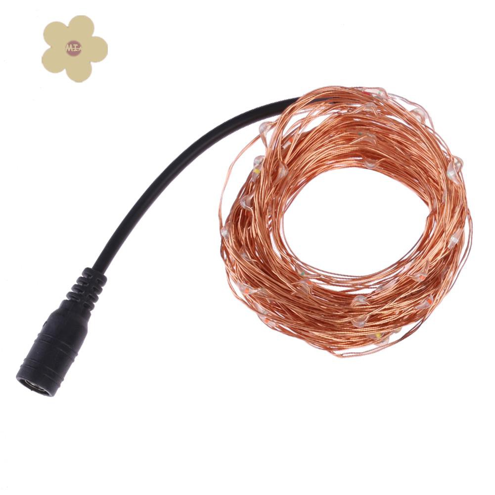 MIAON 100 LED String Lights Copper Wire Waterproof Night Light Holiday Lighting-235700 bts