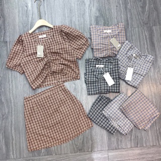Set áo rút ngực ( ảnh thật )