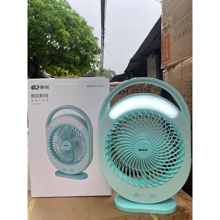 QUẠT TÍCH ĐIỆN CÓ ĐÈN LED  siêu mát, bền điện (MÃ 0336 )