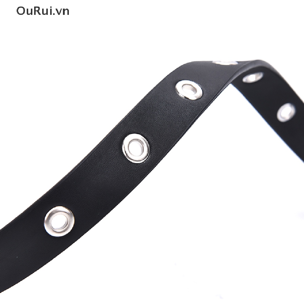 {RUI} Thắt Lưng Da Phối Xích Thời Trang Punk Cho Nữ {OuRui.vn}