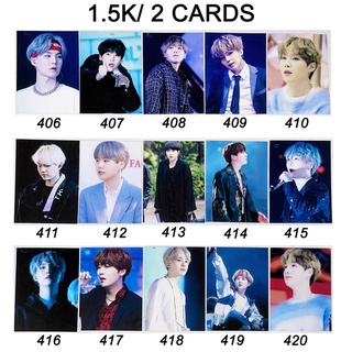 Sale set card SUGA BTS 3