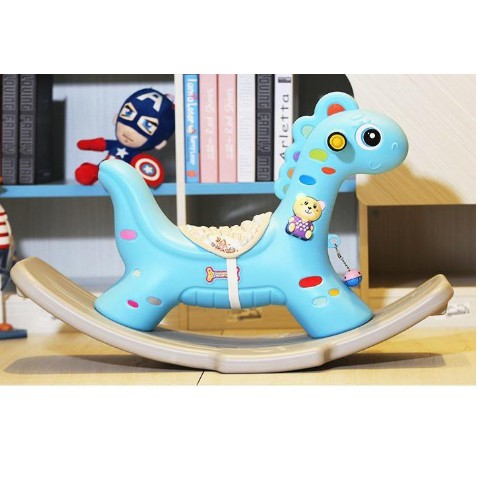 ngựa bập bênh loại to cho bé 2 in 1