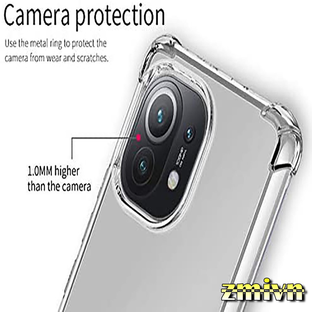 Ốp Lưng Silicon chống va đập Xiaomi Mi 11 Lite / Mi11 lite