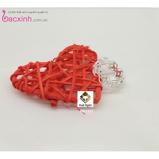 Nhẫn bạc ý 925 bạc xinh huệ ngân rr1521