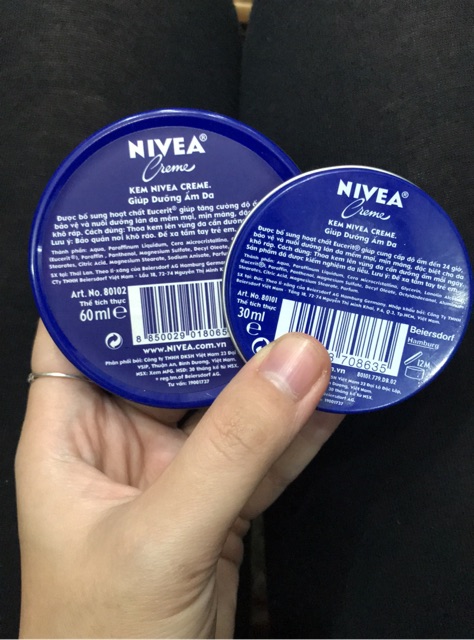 Kem Dưỡng Da Nivea Creme 60ml/ 150ml/ 400ml