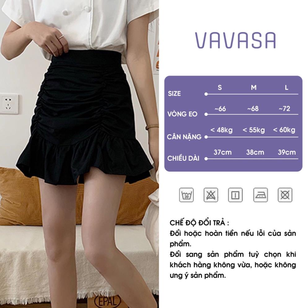 Chân váy chữ a bigsize ngắn lưng cao công sở xếp ly đẹp hàn quốc  CV12 | BigBuy360 - bigbuy360.vn