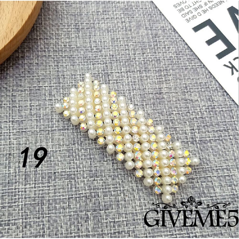 Kẹp tóc đính ngọc trai thanh lịch cho nữ