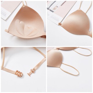 Áo Ngực Bra Su Đúc Dây Mảnh Có Móc Cài Sau Mặc Thoải Mái,áo lót nữ su trơn siêu nhẹ. | BigBuy360 - bigbuy360.vn