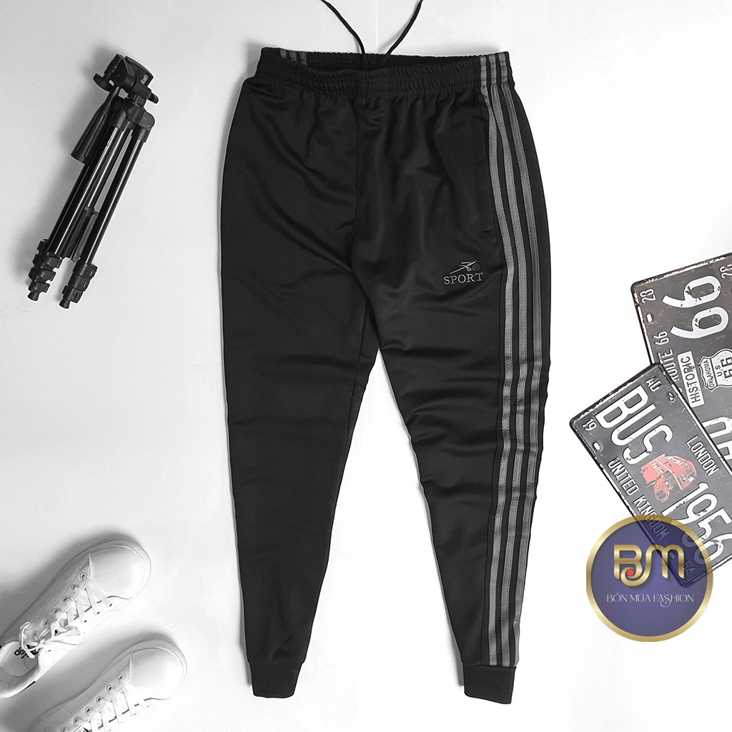 Quần thể thao 3 viền sọc bo ống thời trang đủ size M-2XL | BigBuy360 - bigbuy360.vn