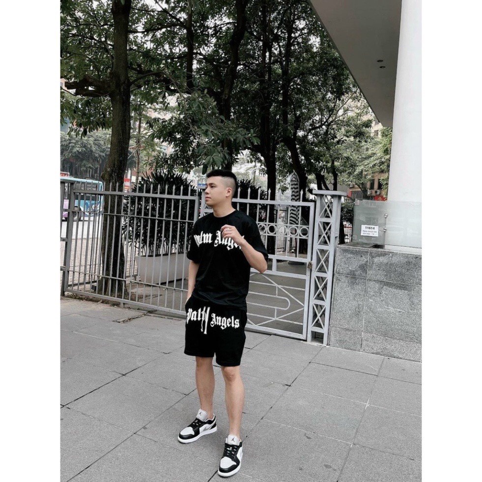 QUÀ TẶNG HẤP DẪN  Bộ đồ thể thao nam, Set quần áo mặc nhà unisex in chữ DALM hot mùa hè chất thun lưới mè co giãn H01