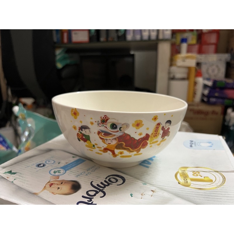 Bộ tô chén gốm tráng men