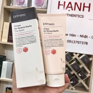 Kem dưỡng ngăn ngừa và làm mờ vết rạn da primera cream for stretch marks 200ml