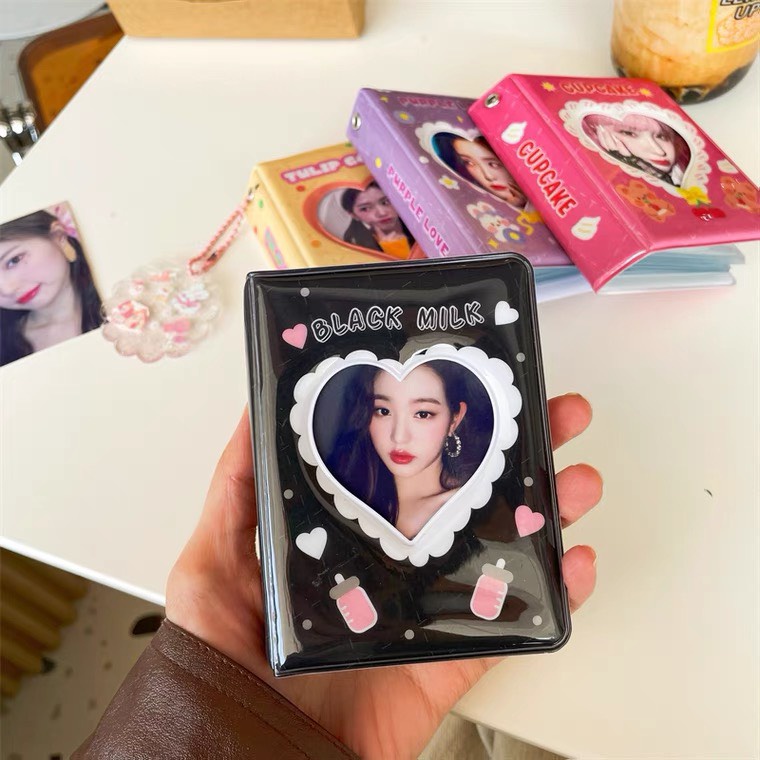Sổ Card, Album Đựng Ảnh Collect Book PVC Dessert Color
