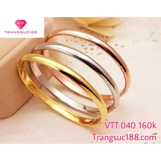 Vòng Tay Titan Trơn VTT040