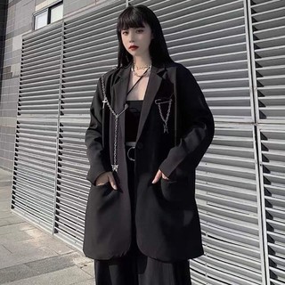 Khoác Vest Phối Dây Xích Cực Sang Chảnh