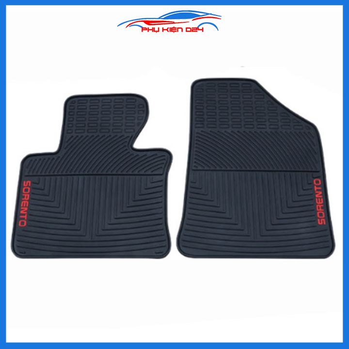 Lót sàn ô tô cao su Sorento 7 chỗ không mùi chống trơn trượt