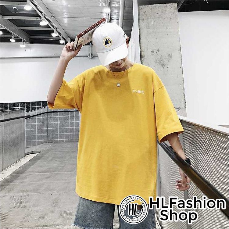 Áo thun tay lỡ form rộng con mèo nhật bản cầm cái chảo dễ thương đáng yêu, áo phông in HLFashion | BigBuy360 - bigbuy360.vn