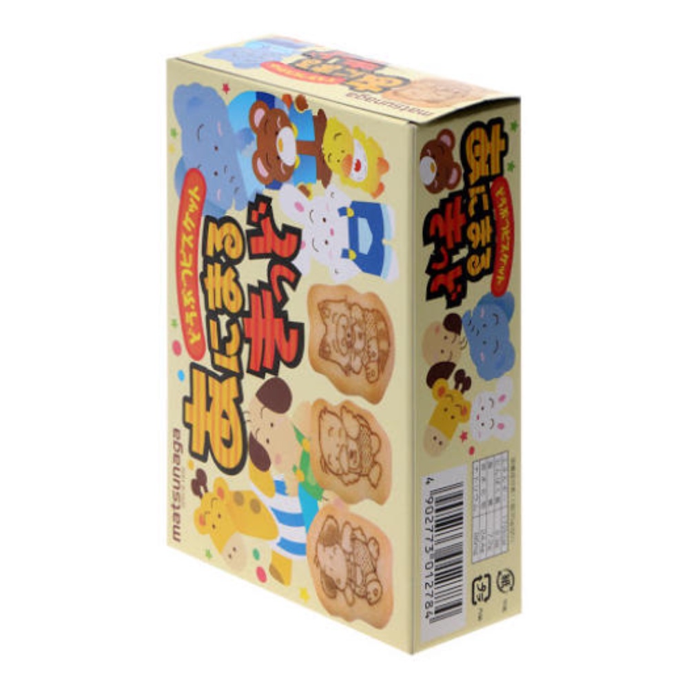 Bánh Quy Hình Thú Matsunaga Nhật Bản Bổ Sung Canxi DHA Bổ Dưỡng Cho Bé